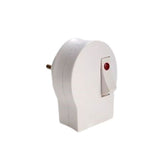 Side plug with switch